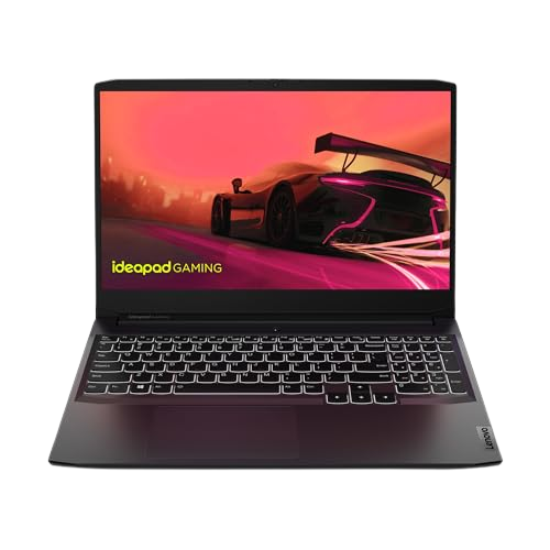 Lenovo IdeaPad Gaming 3 15ACH6 - Ordenador portátil FHD de 15,6 Pulgadas (AMD Ryzen 5 5500H, RAM 16 GB, SSD 512 GB, NVIDIA GeForce RTX 2050-4GB, Windows 11 Home) - Sombra Negra